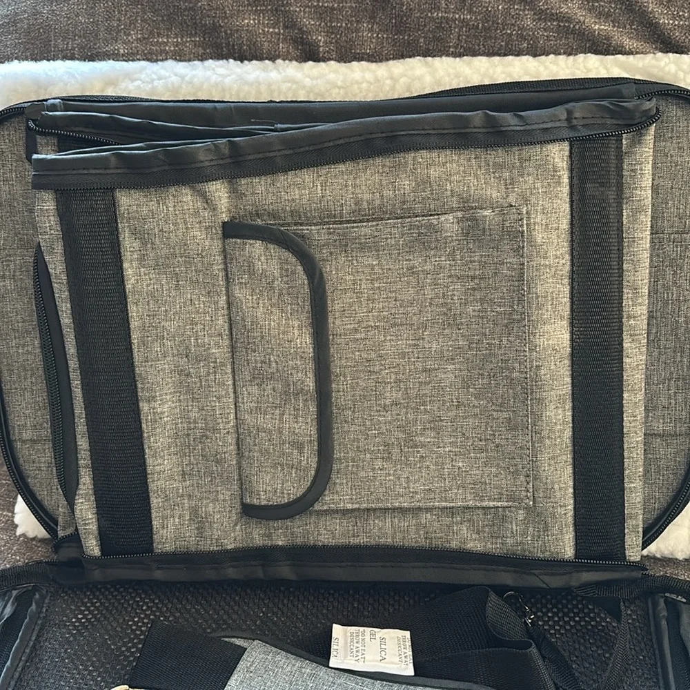 X-ZONE PET Airline Approved Soft-Sided Pet Travel Carrier for Dogs and Cats New!